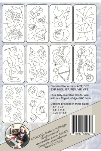 Edge-to-Edge Quilting Expansion Pack 09 – Download – Amelie Scott Designs