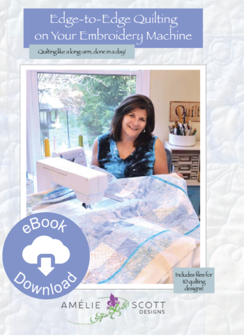 Edge-to-Edge Quilting - Downloadable eBook