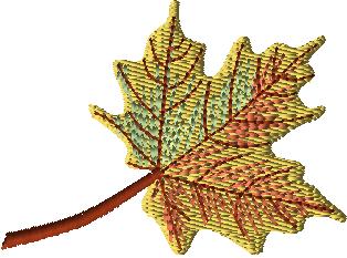 Maple Leaf embroidery – Amelie Scott Designs