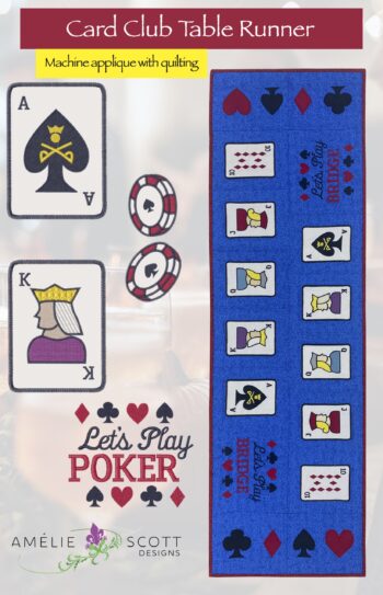 YLTR2-09 - Card Club Table Runner