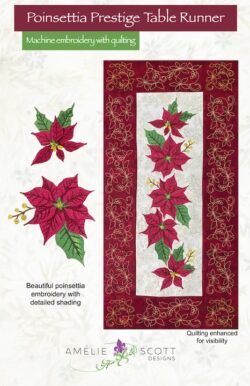 YLTR2-12 - Poinsettia Prestige Table Runner