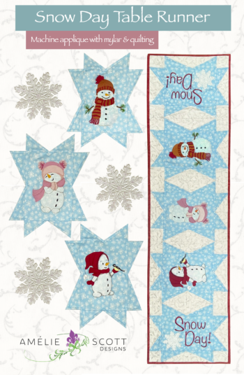 YLTR2-01 - Snow Day Table Runner