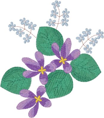 YLTR2-02 - Forget Me Not Violet - Image 9