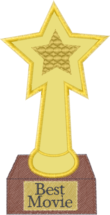 Movie Night Table Runner - award