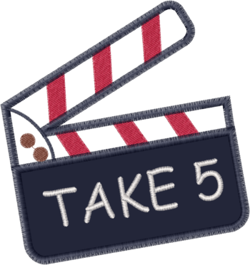 Movie Night Table Runner - Clapper