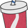 Movie Night Table Runner - Soda Cup