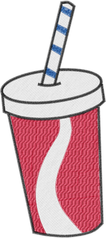 Movie Night Table Runner - Soda Cup