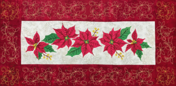 YLTR2-12 - Poinsettia Prestige Table Runner - Image 5