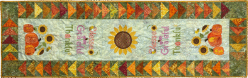 YLTR2-11 - Sunny Pumpkins Table Runner - Image 3