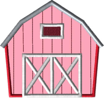Farm Barn Embroidery