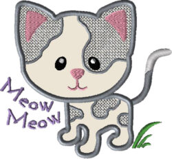 Farm Cat Embroidery