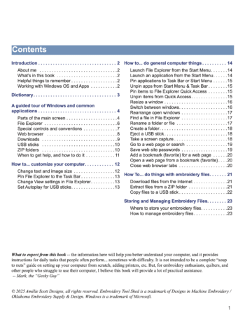 Computer Handbook for Embroiderers & Quilters - Printed - Image 3