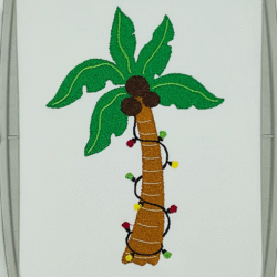 Tropical Xmas Embroidery