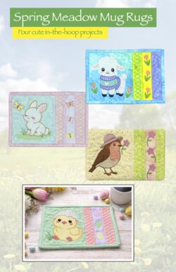 Spring Meadow Mug Rugs - Download