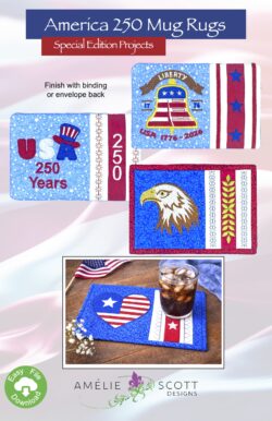 America 250 Mug Rugs - Download