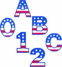 America Font - Large