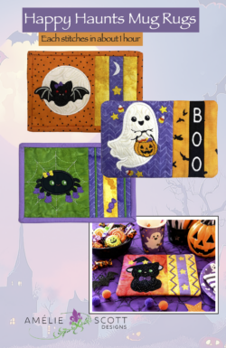 Happy Haunts Mug Rugs